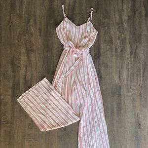 Pinstripe Jumpsuit 🌾